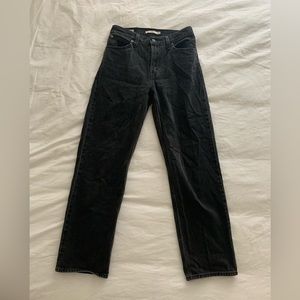 Levi’s Black Dad Jeans